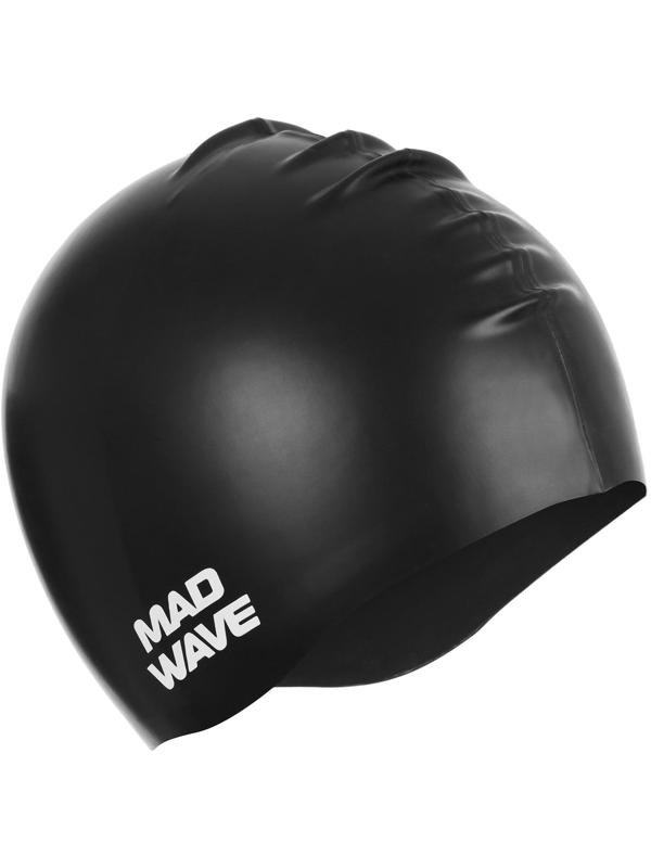 Силиконовая шапочка для плавания INTENSIVE, M0535 01 0 01W, цвет чёрный