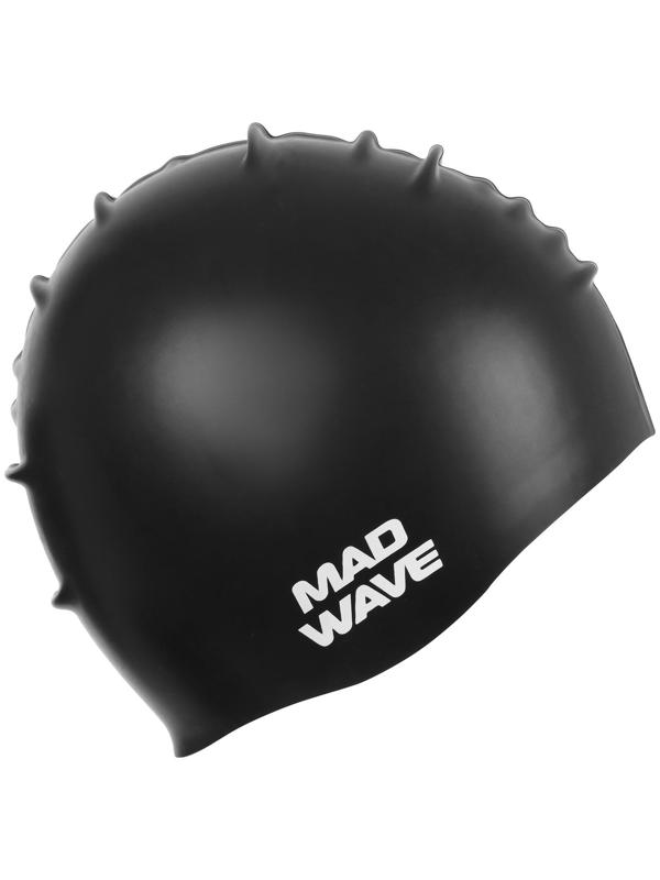 Силиконовая шапочка для плавания INTENSIVE, M0535 01 0 01W, цвет чёрный