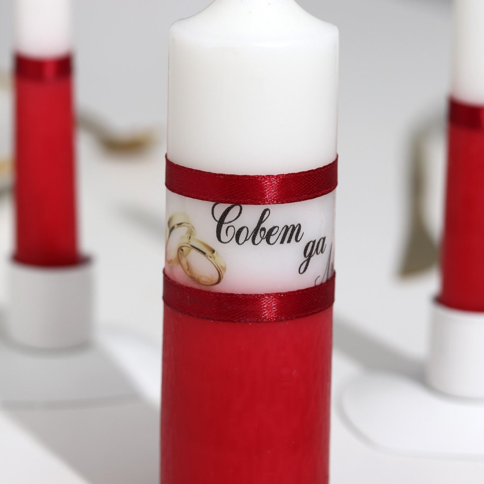 Набор свадебных свечей 