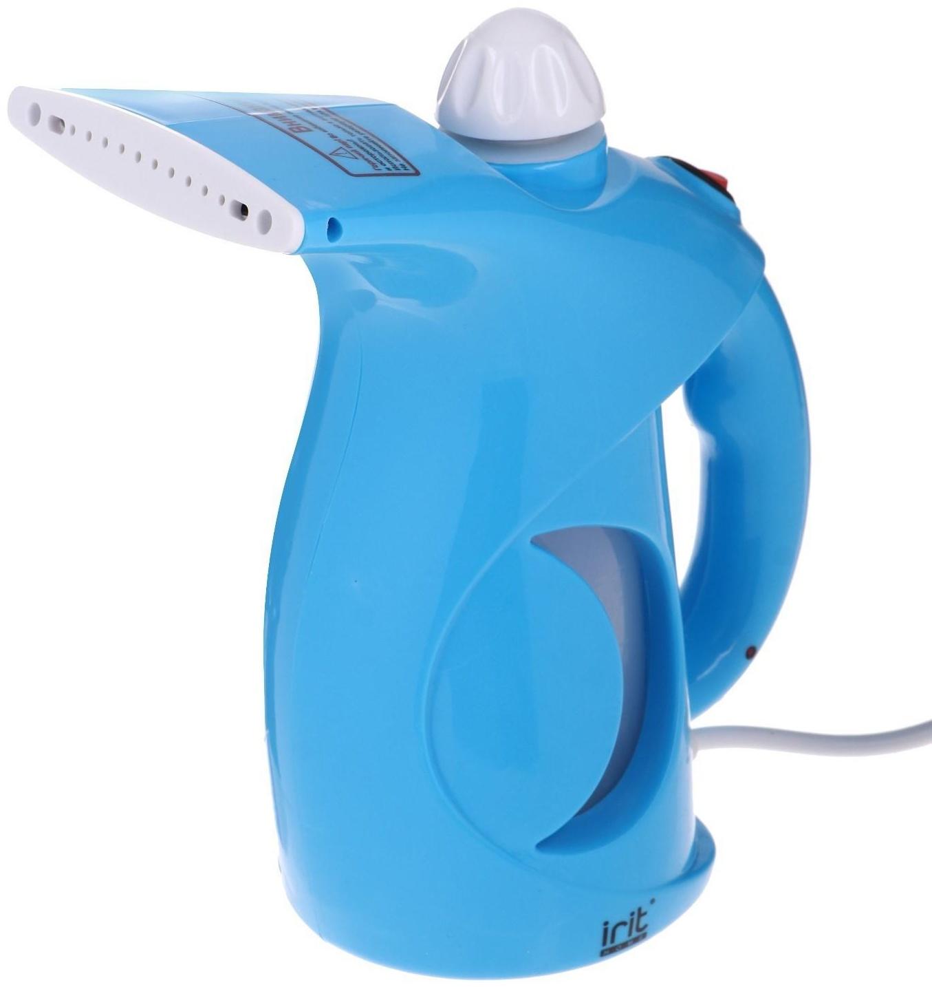 Отпариватель Irit IR-2314, ручной, 800 Вт, 200 мл, 25 г/мин, синий