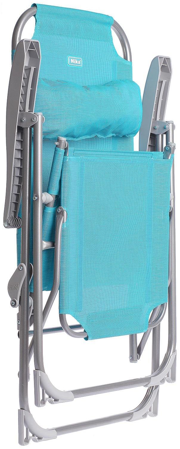 Кресло-шезлонг К3, р. 82 x 59 x 116 см, цвет бирюзовый