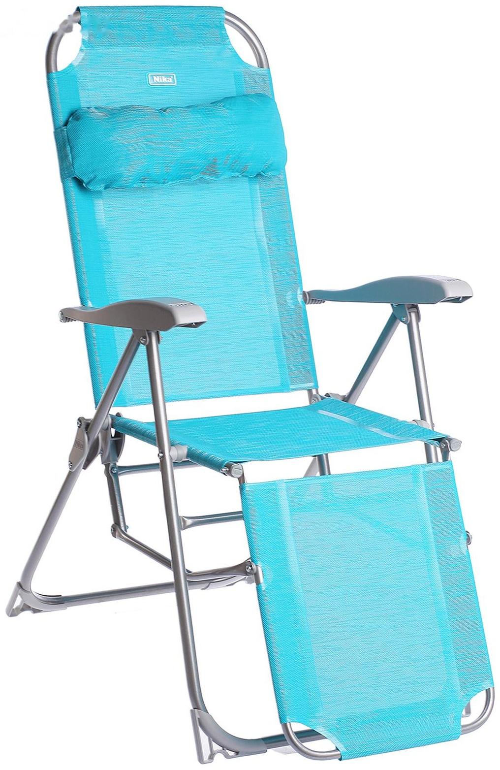 Кресло-шезлонг К3, р. 82 x 59 x 116 см, цвет бирюзовый