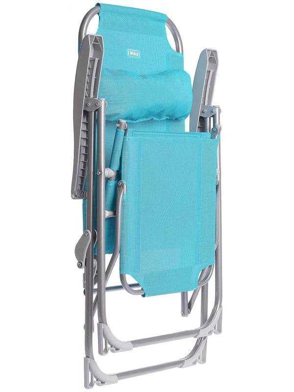 Кресло-шезлонг К3, р. 82 x 59 x 116 см, цвет бирюзовый