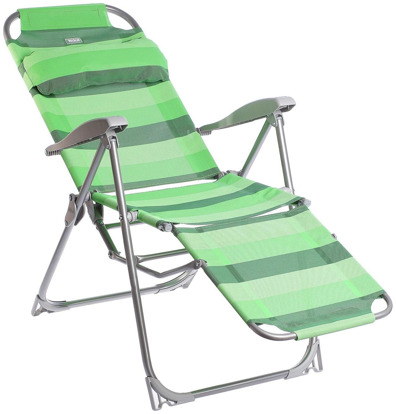 Кресло-шезлонг К3, р. 82 x 59 x 116 см, цвет зелёный