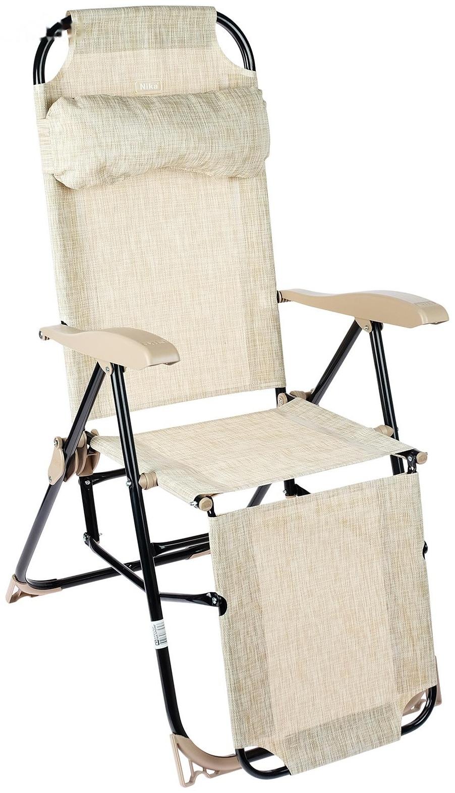 Кресло-шезлонг К3, р. 82 x 59 x 116 см, цвет белый дым