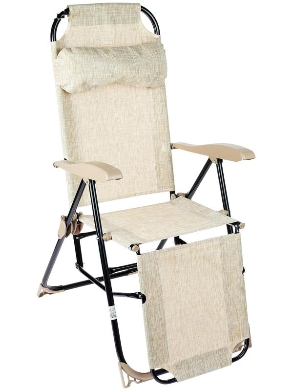 Кресло-шезлонг К3, р. 82 x 59 x 116 см, цвет белый дым