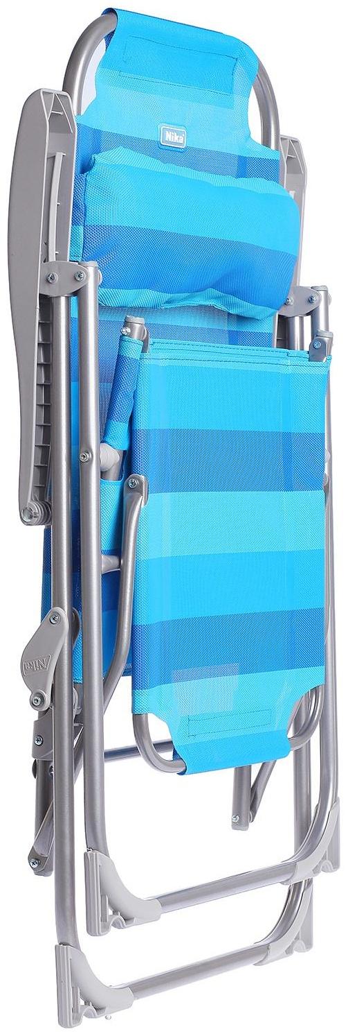 Кресло-шезлонг К3, р. 82 x 59 x 116 см, цвет синий