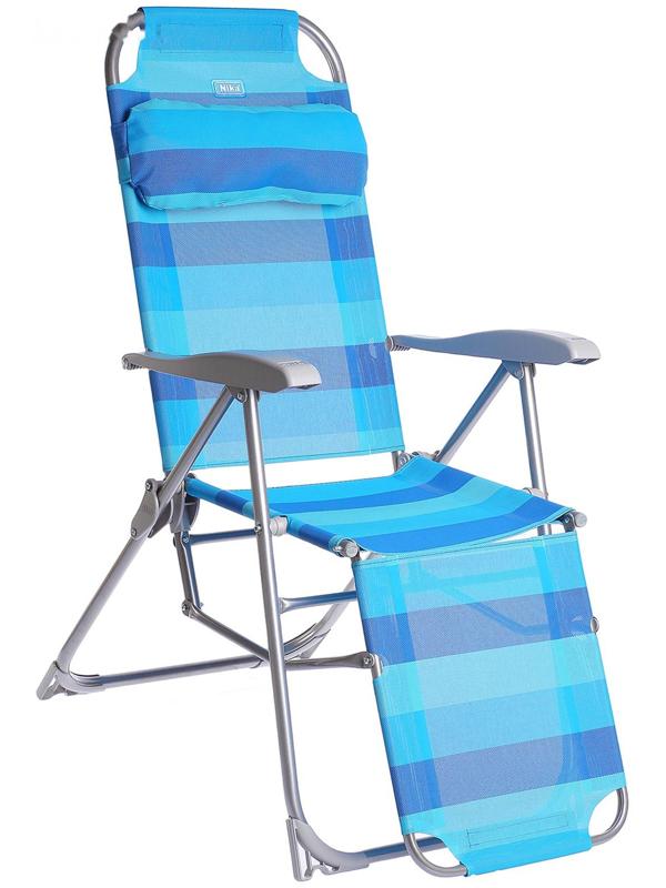 Кресло-шезлонг К3, р. 82 x 59 x 116 см, цвет синий