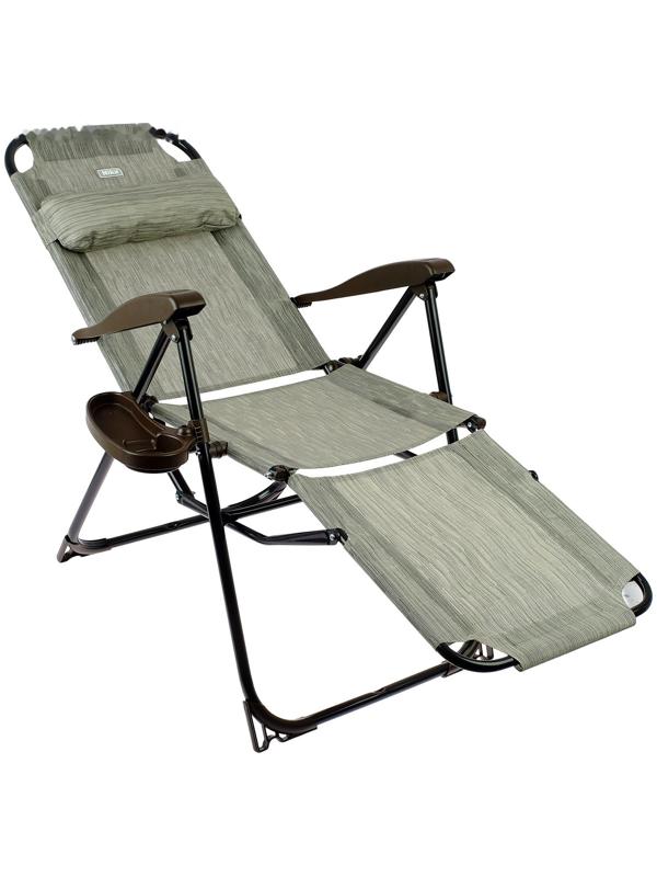 Кресло-шезлонг КШ3/4, р. 82 x 59 x 116 см, цвет бамбук