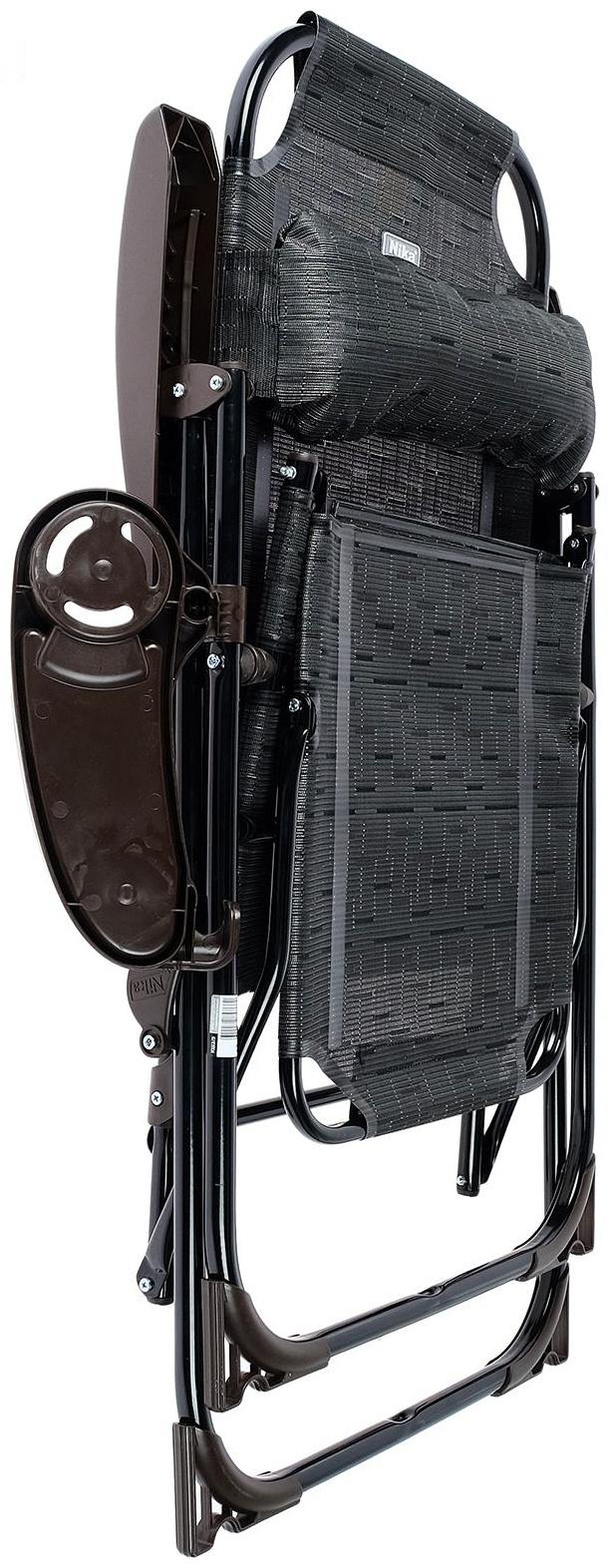 Кресло-шезлонг КШ3/5, р. 82 x 59 x 116 см, цвет венге