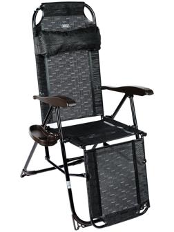 Кресло-шезлонг КШ3/5, р. 82 x 59 x 116 см, цвет венге