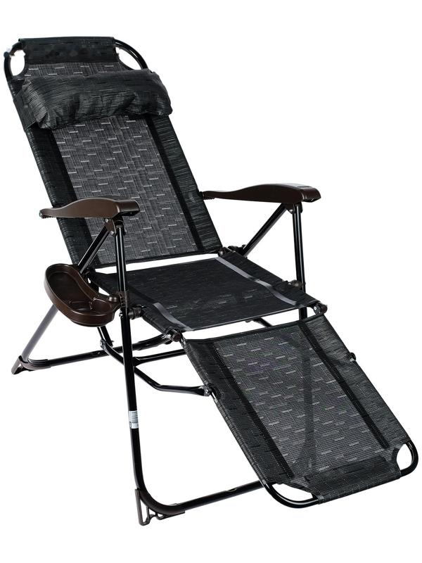 Кресло-шезлонг КШ3/5, р. 82 x 59 x 116 см, цвет венге