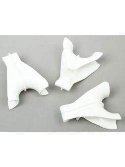 Кистедержатель для вьющихся растений, набор 5 шт., белый