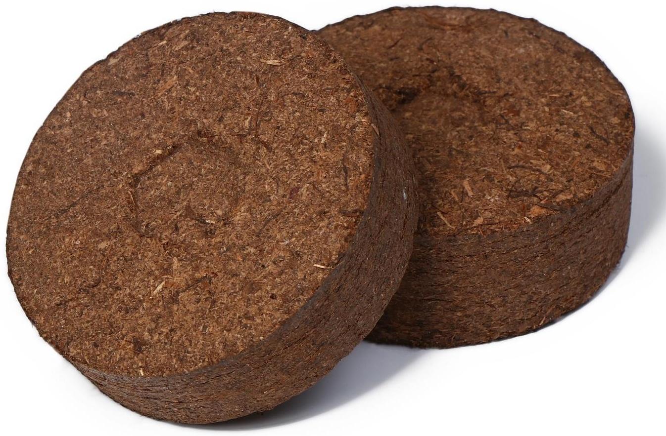 Таблетки торфяные, d = 8 см, без оболочки, набор 6 шт., «Торфолин-А»