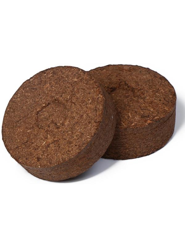 Таблетки торфяные, d = 8 см, без оболочки, набор 6 шт., «Торфолин-А»