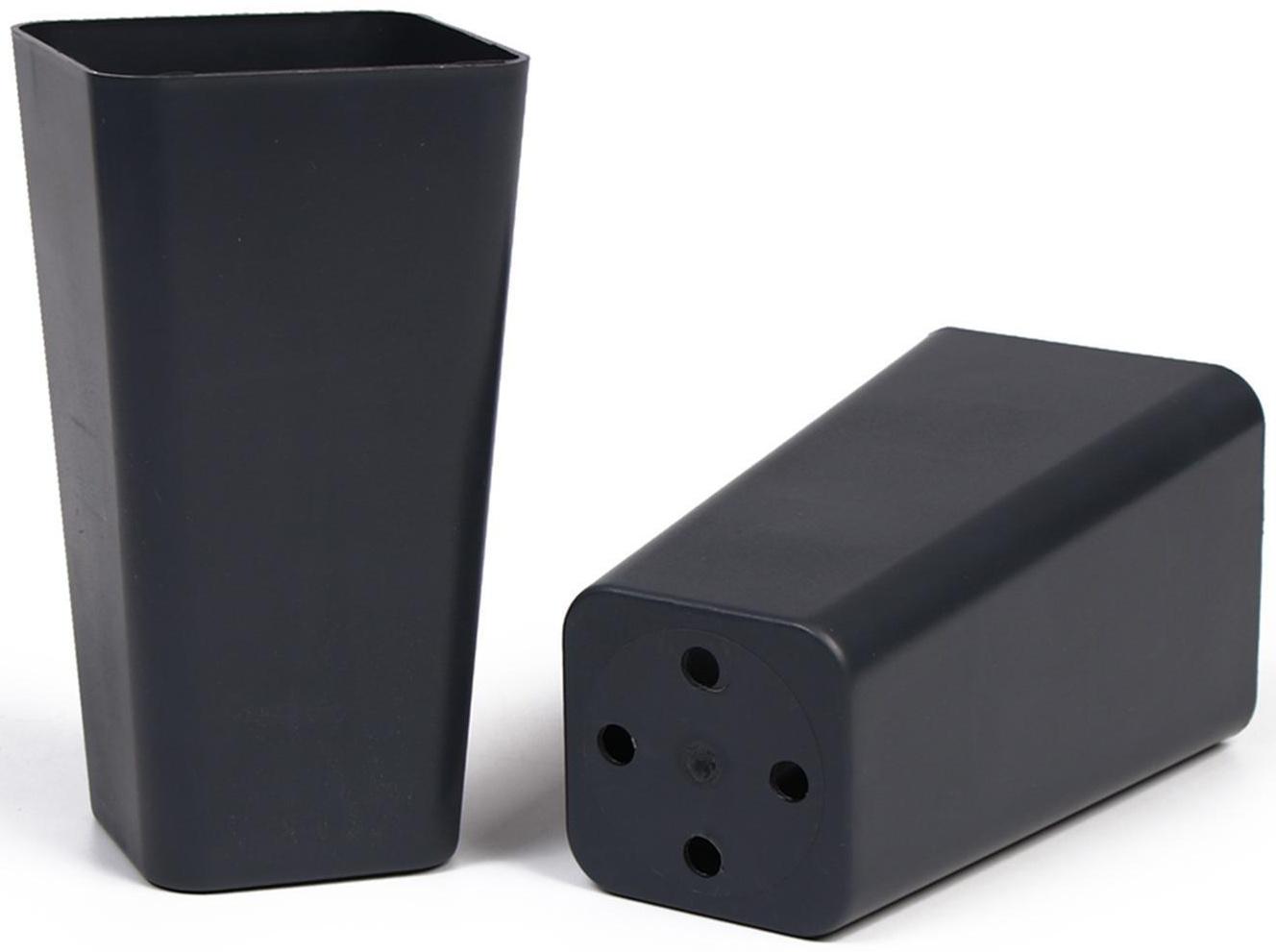 Горшок для рассады, 600 мл, d = 8,5 см, h = 15 см, МИКС