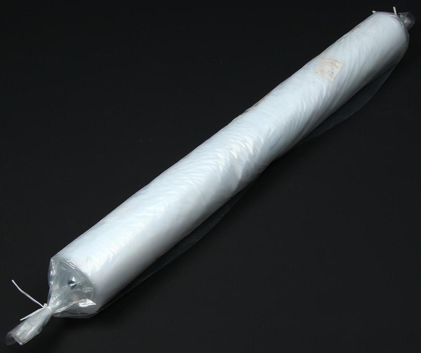 Плёнка полиэтиленовая, толщина 200 мкм, 100 × 3 м, рукав (1,5 м × 2), прозрачная, 1 сорт, Эконом 50 %