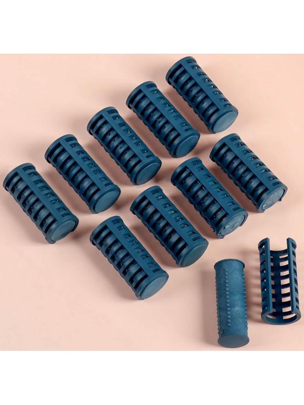 Термобигуди с фиксатором, d = 2,2 см, 10 шт, цвет МИКС