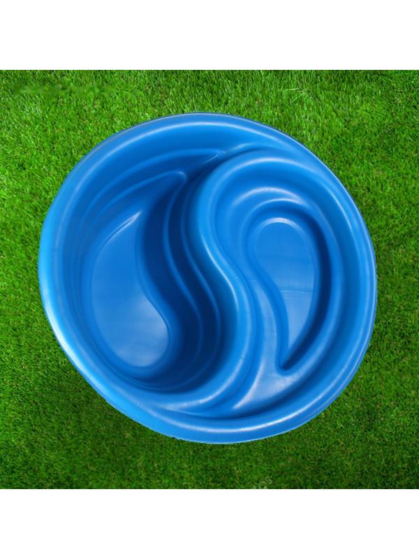 Пруд садовый пластиковый «Инь-Янь», 80 л, МИКС