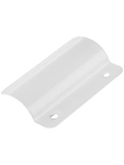 Балконная ручка, для внеш.закрывания, 50 мм, металл, белая,