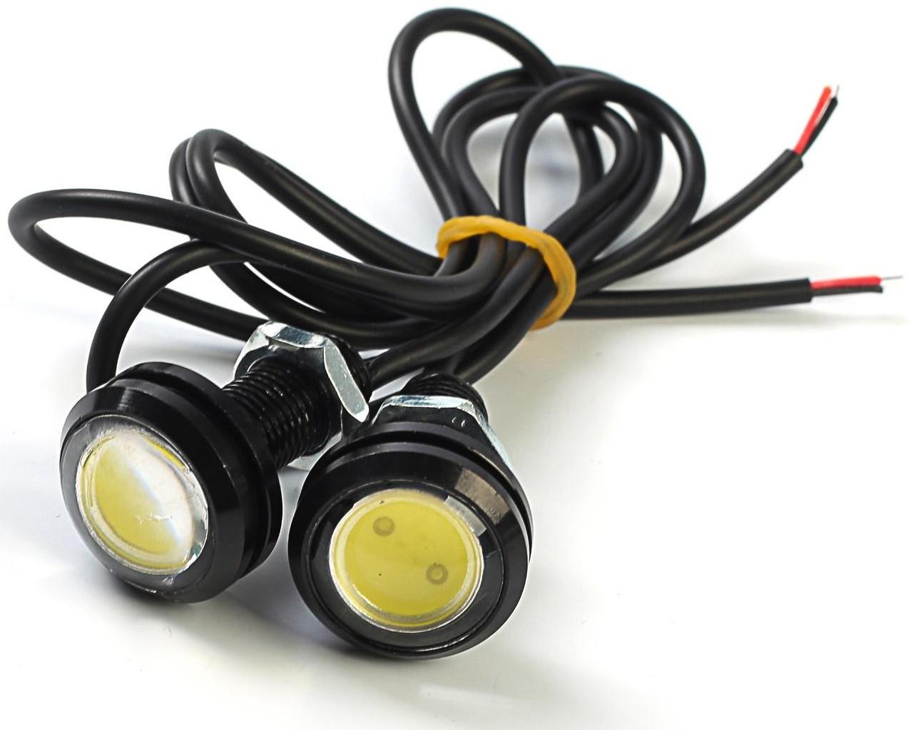 Дневные ходовые огни KS, KS-Н004, линза, 22х33х22 мм, набор 2 шт