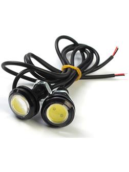 Дневные ходовые огни KS, KS-Н004, линза, 22х33х22 мм, набор 2 шт