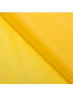 Бумага упаковочная тишью, желтый, 50 см х 66 см