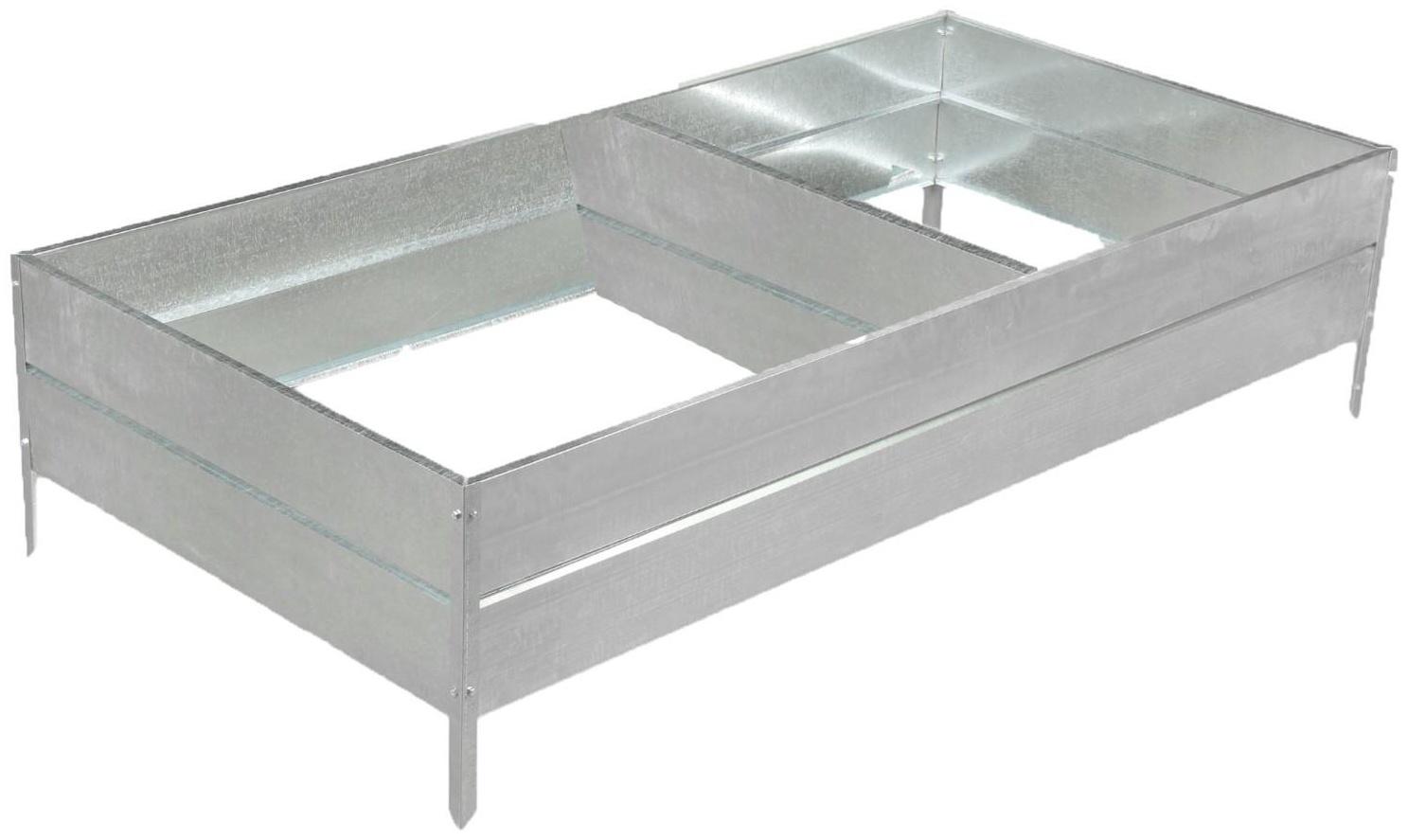 Грядка оцинкованная, 295 × 100 × 30 см, Greengo