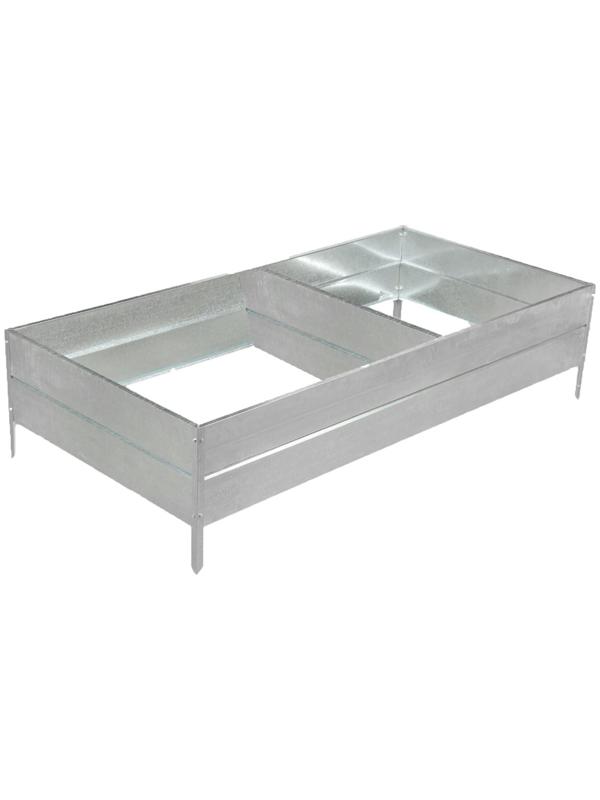 Грядка оцинкованная, 295 × 100 × 30 см, Greengo