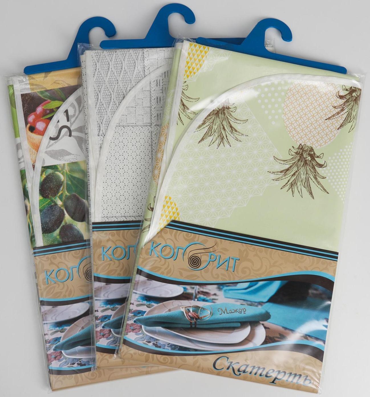 Скатерть на нетканой основе многоразовая с бейкой 135х110(+/-5) см 