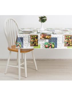 Скатерть на нетканой основе многоразовая с бейкой 135х110(+/-5) см 