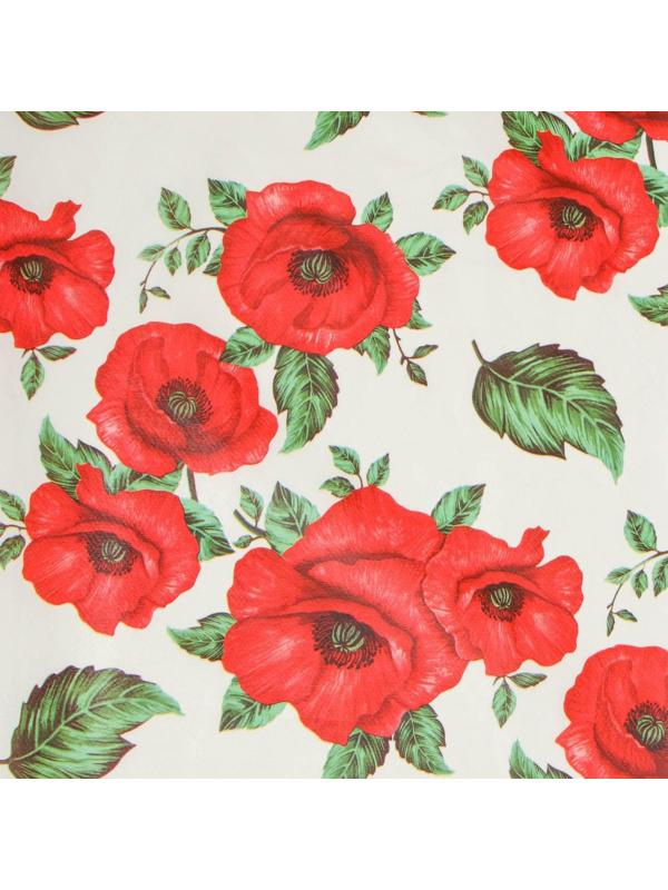 Скатерть на нетканой основе многоразовая с кружевом «Колорит», 135×200(+/-5) см, цвет МИКС