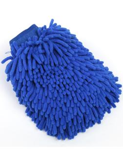 Варежка для мытья авто, микрофибра 24×19×4 см, микс