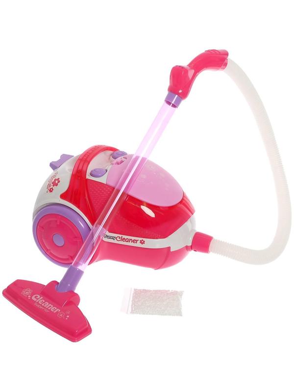 Бытовая техника пылесос «Сладкая вата» на колёсах