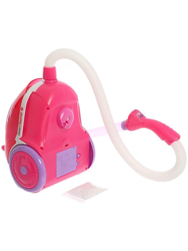 Бытовая техника пылесос «Сладкая вата» на колёсах