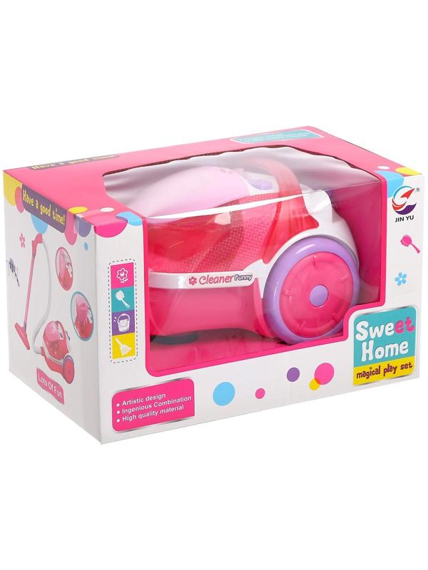 Бытовая техника пылесос «Сладкая вата» на колёсах