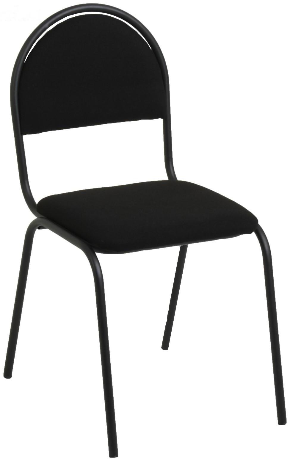 Стул Стандарт, ткань черная