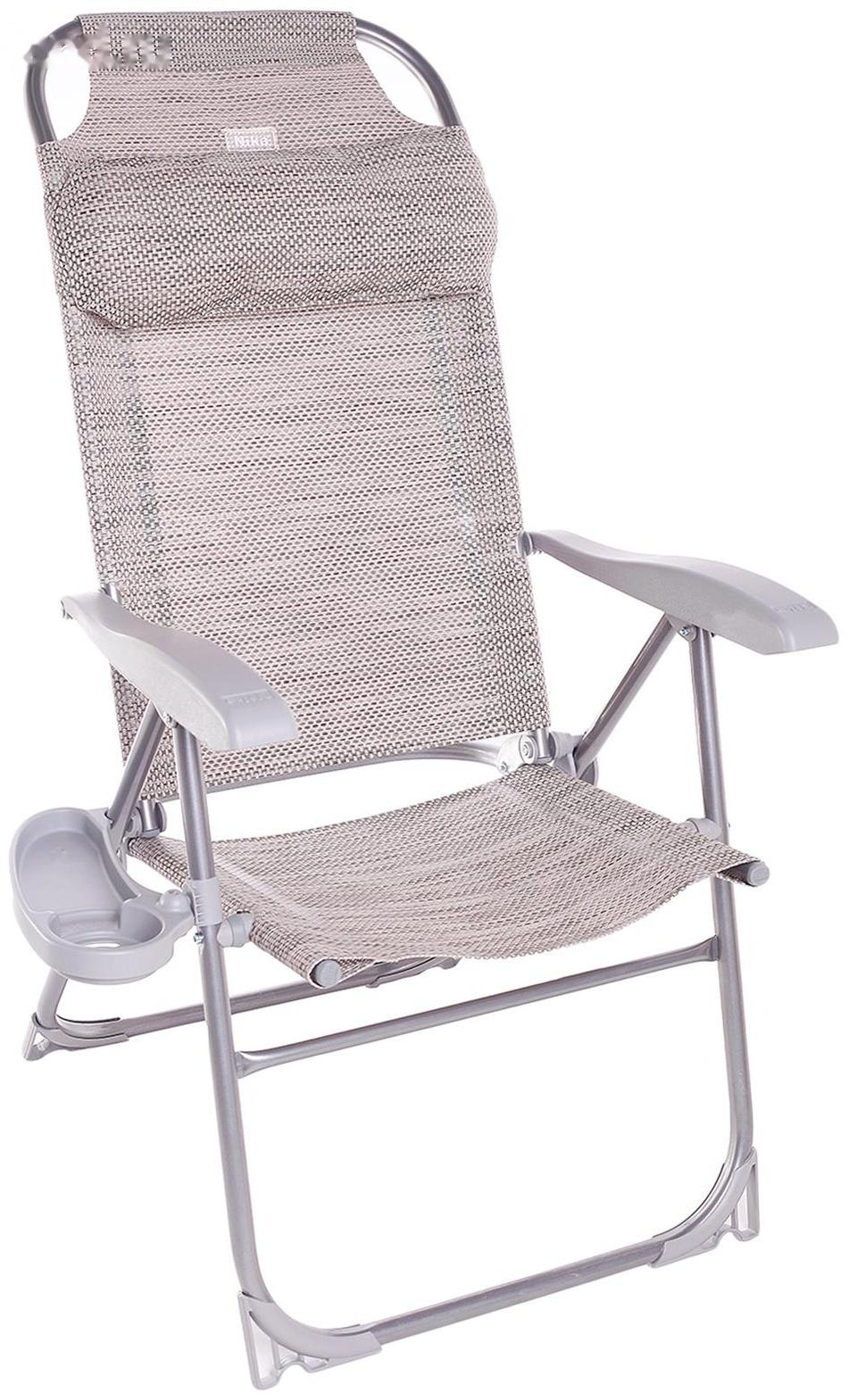 Кресло-шезлонг с полкой КШ2/2, р. 75 x 59 x 109 см, цвет муссон