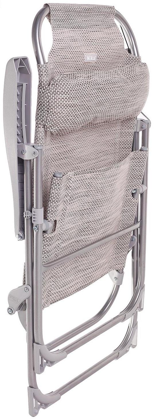 Кресло-шезлонг с полкой КШ2/2, р. 75 x 59 x 109 см, цвет муссон