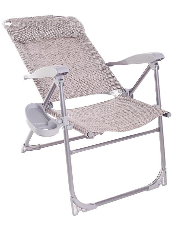 Кресло-шезлонг с полкой КШ2/2, р. 75 x 59 x 109 см, цвет муссон