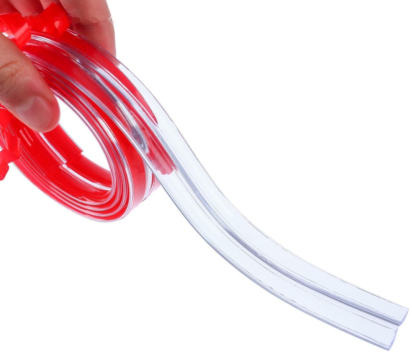 Лента для углов силиконовая, 1 м, цвет прозрачный