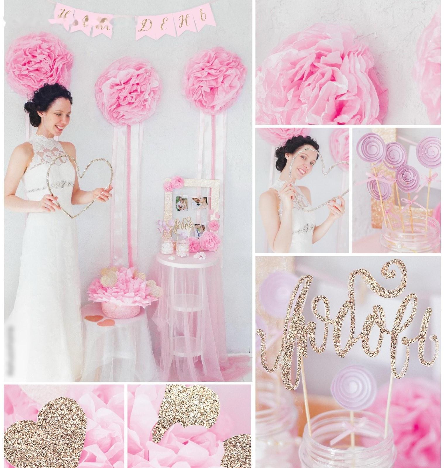 Набор для декора свадьбы «Наш день», 21 х 29,7 см