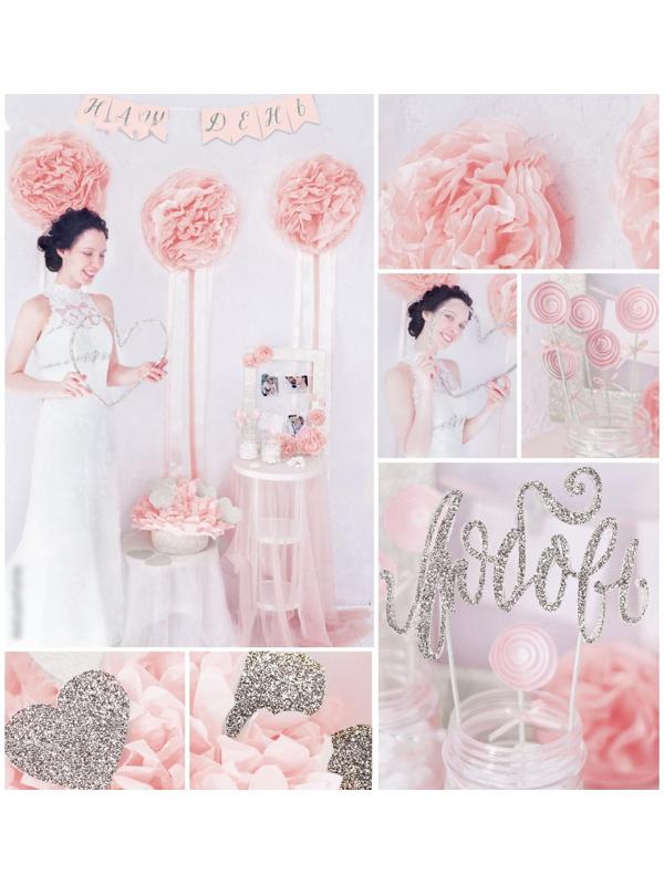 Набор для декора свадьбы «Важное событие», 21 х 29,7 см