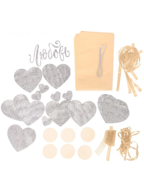 Набор для декора свадьбы «Наш праздник», 21 х 29,7 см