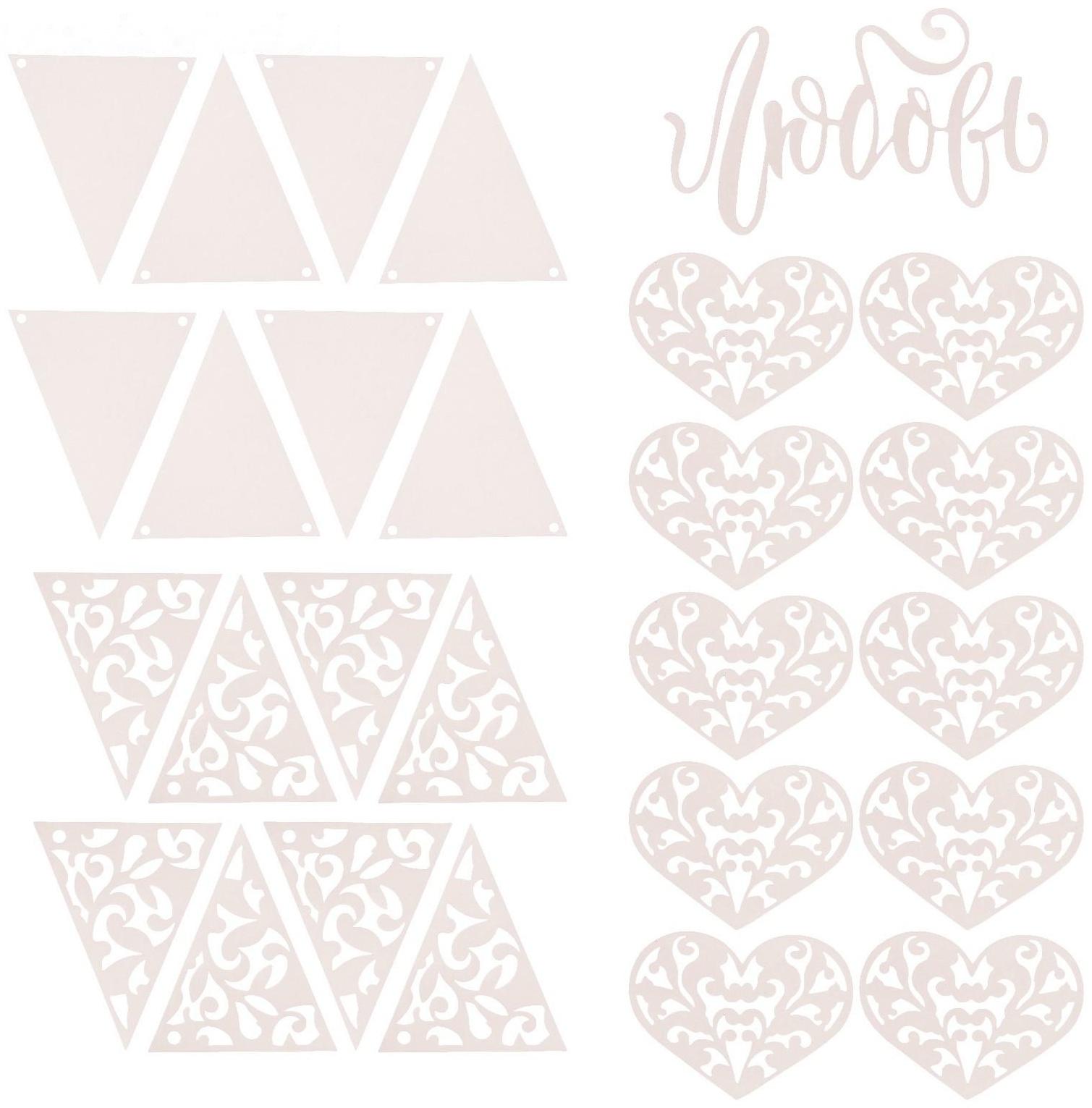 Набор для декора свадьбы «Чудесное мгновение», 21 х 29,7 см