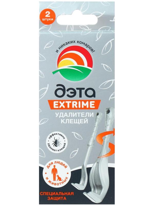 Удалитель клещей для людей и животных ”ДЭТА” набор 2 шт