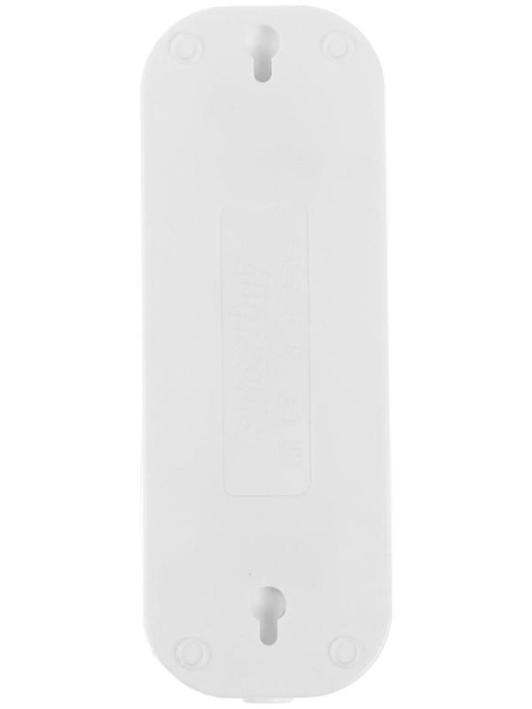 Колодка Smartbuy, 3 розетки, 10 А, 2200 Вт, без з/к, белая