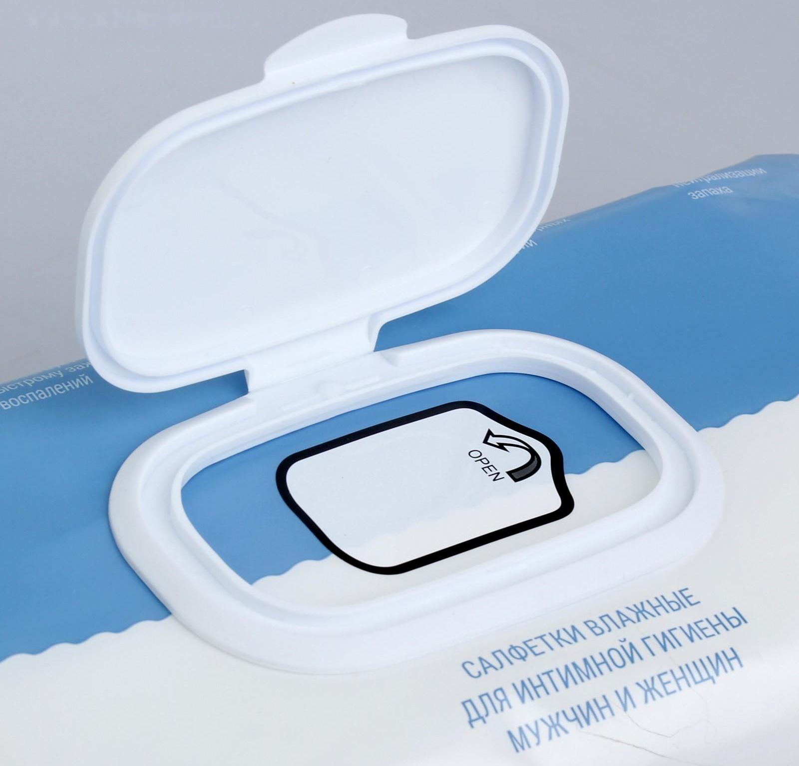 Влажные салфетки для интимной гигиены White Whale для ухода за лежачими больными 80 шт.