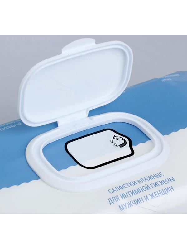 Влажные салфетки для интимной гигиены White Whale для ухода за лежачими больными 80 шт.