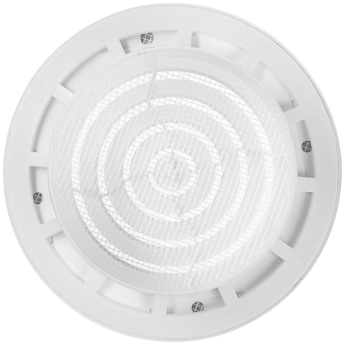 Диффузор ERA 10DK, приточно-вытяжной со стопорным кольцом и фланцем, d=100 мм